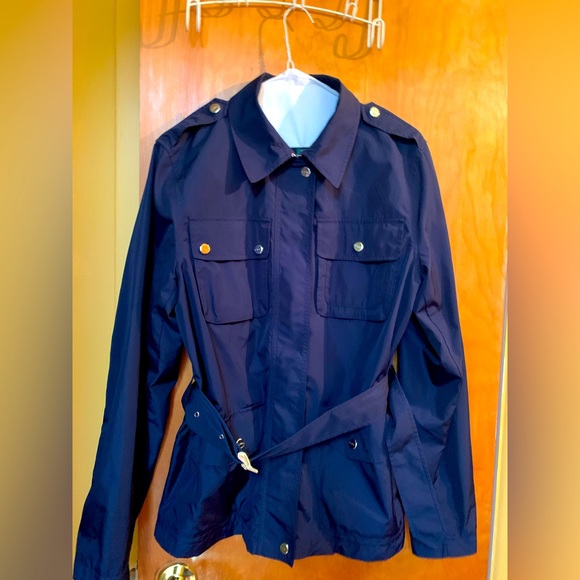 Coat Jacket Military Navy blue Lauren Ralph Lauren Active size L - Picture 4 of 4